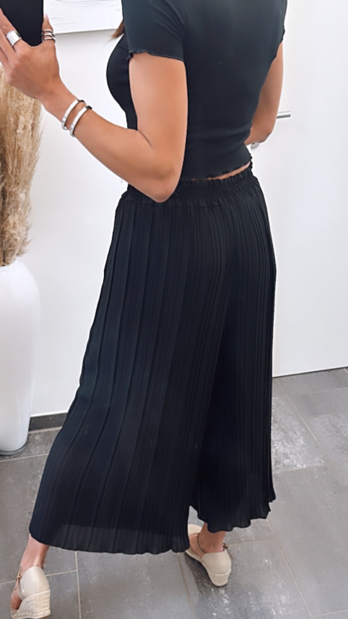 Pleated Pants
