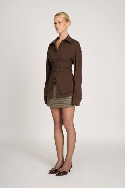 Freya | Tailored Wrap Shirt
