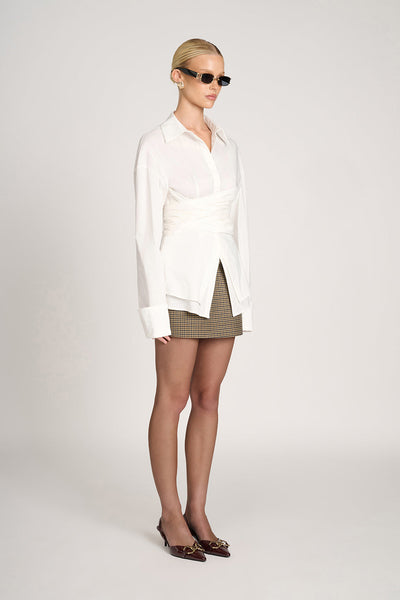 Freya | Tailored Wrap Shirt