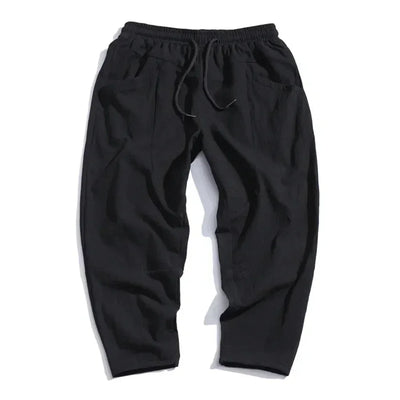 Kyoto Linen Cropped Pants