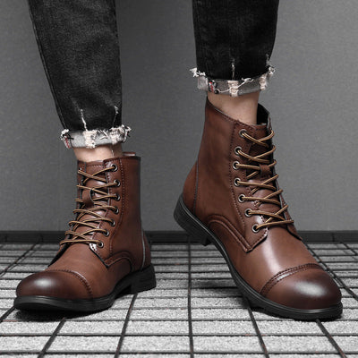 Claude | Leather Boots