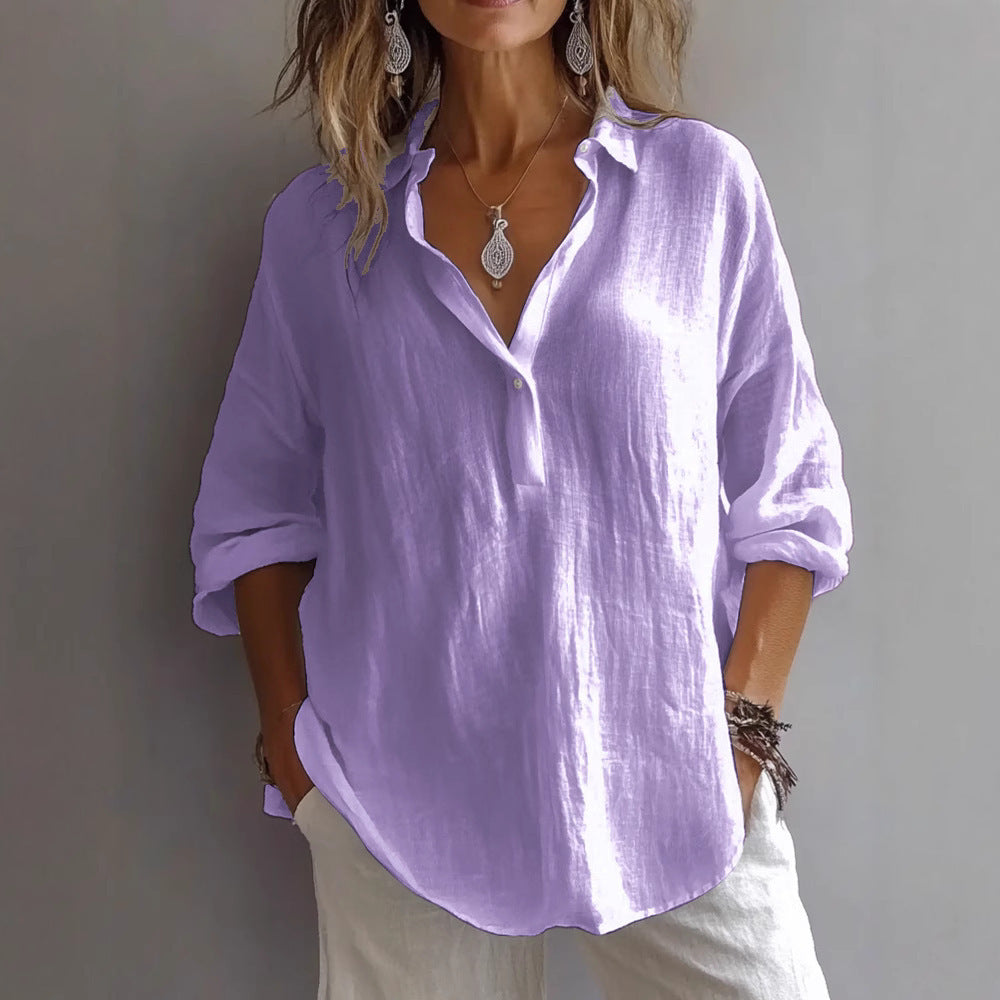 Tirsa - Blouse with Relaxed Elegance
