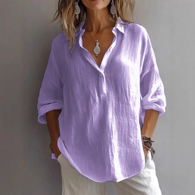 Tirsa - Blouse with Relaxed Elegance