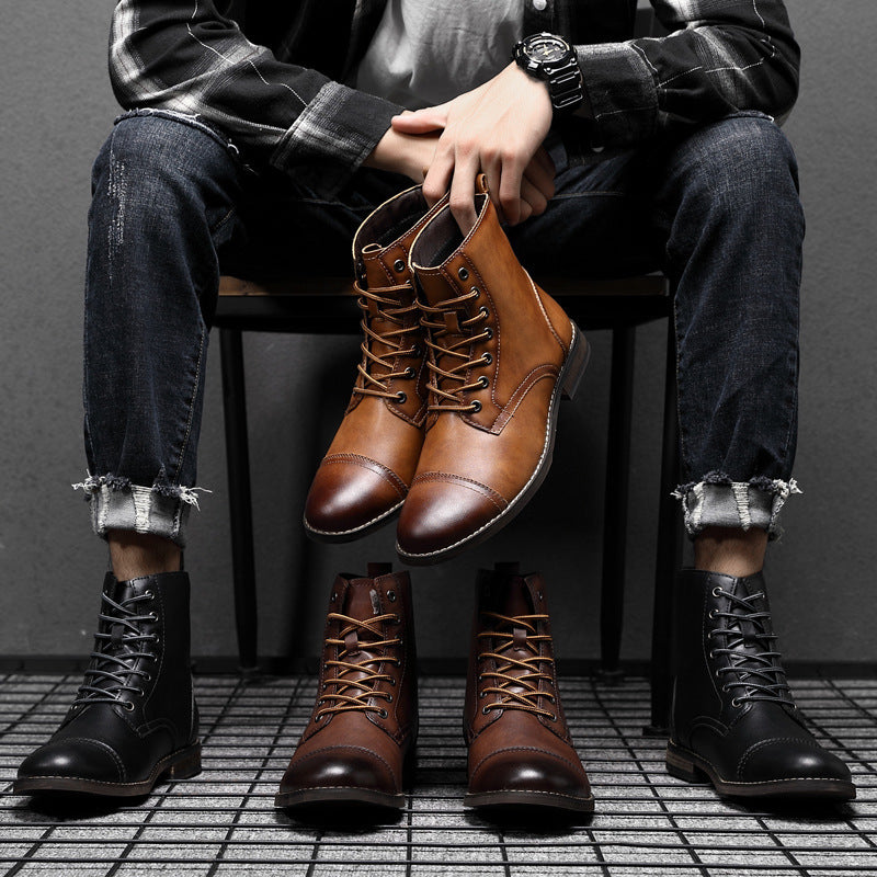 Claude | Leather Boots