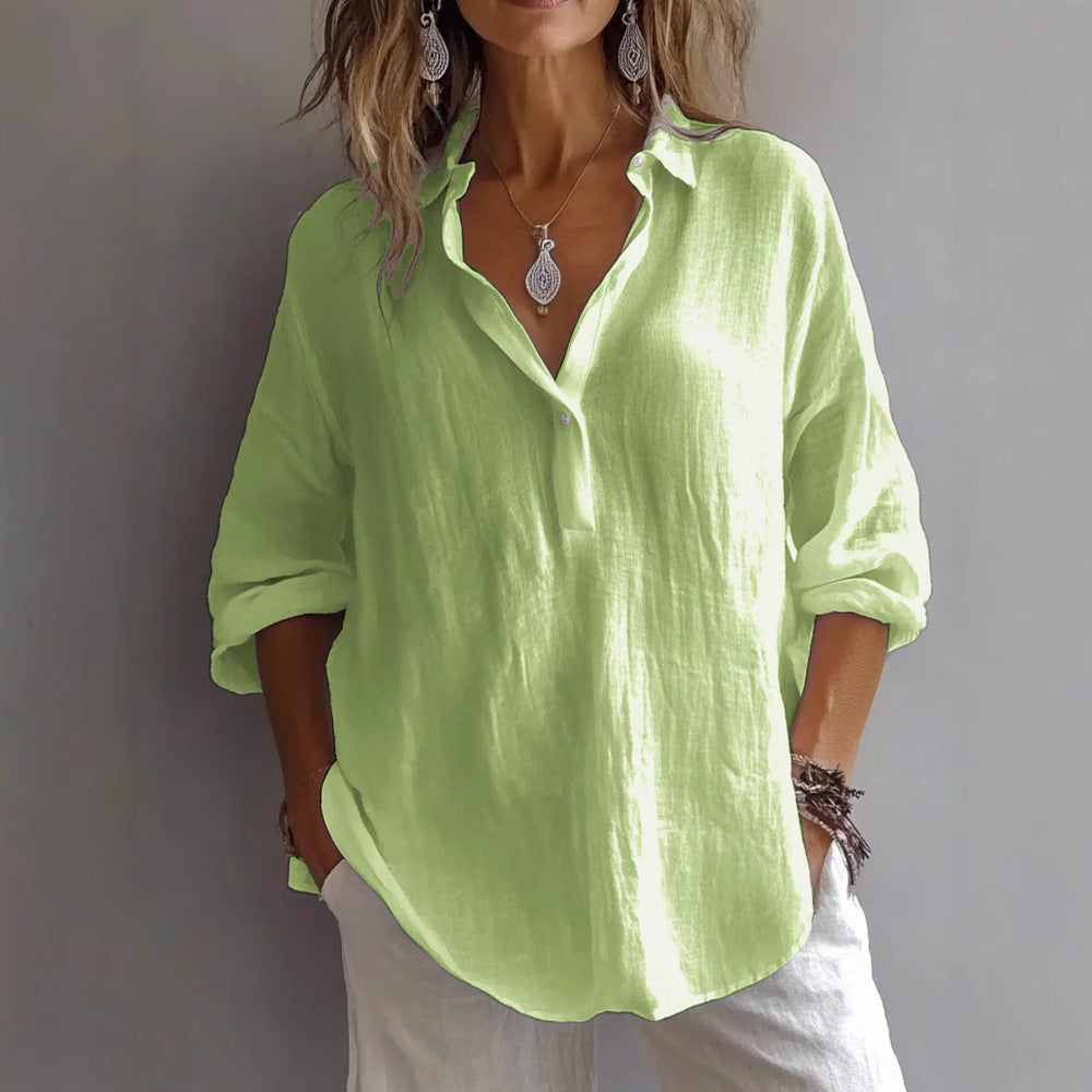 Tirsa - Blouse with Relaxed Elegance