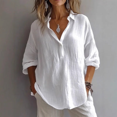 Tirsa - Blouse with Relaxed Elegance