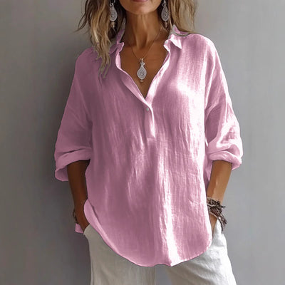 Tirsa - Blouse with Relaxed Elegance
