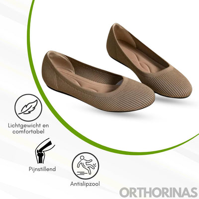 Orthorinas - ergonomic pain-relieving ballerinas