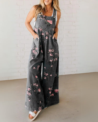 MIRONA - Casual Denim Overalls