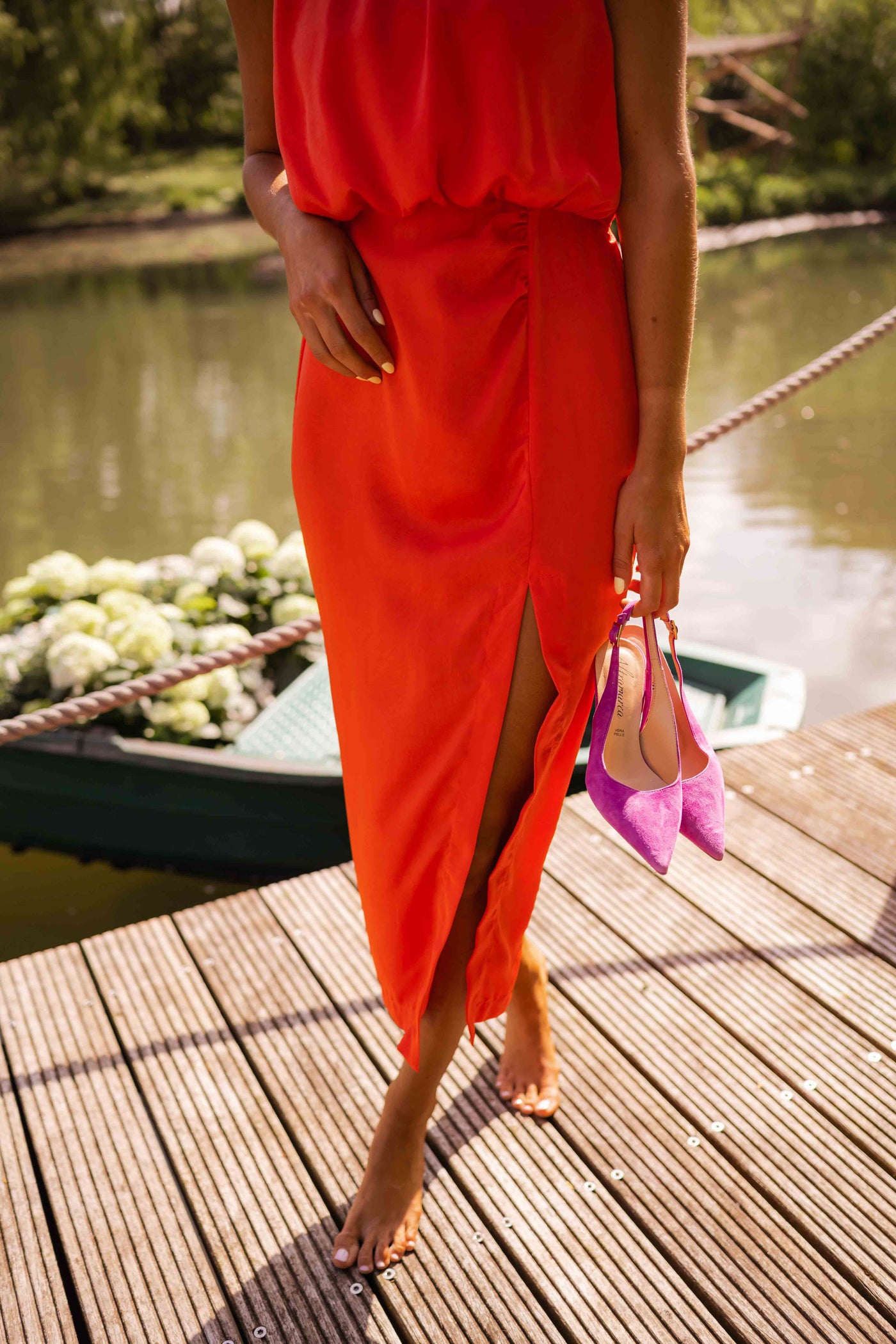 Elegant Summer Midi Dress