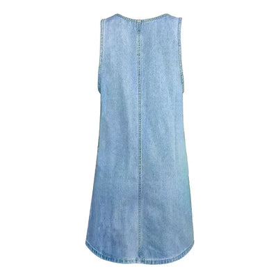 Sofia | Practical and Lightweight Denim Summer Dress