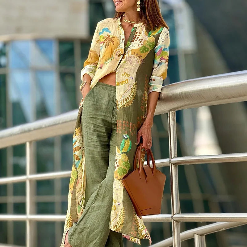 JESSICA - LINEN CO-ORD SET
