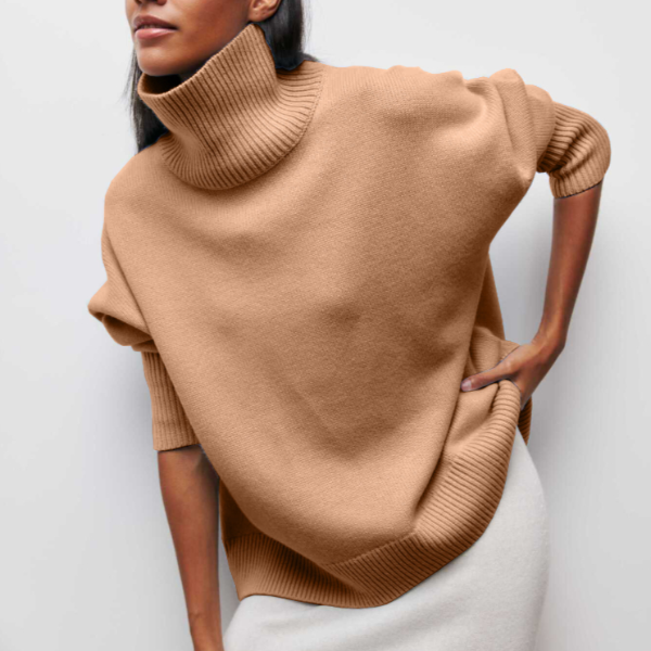 Katrielle - cozy turtleneck sweater