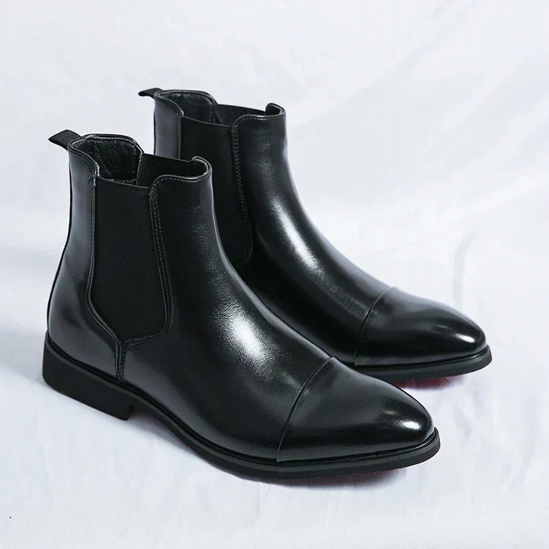 Damien | Bottines Chelsea en cuir