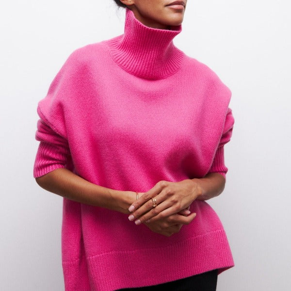 Katrielle - cozy turtleneck sweater