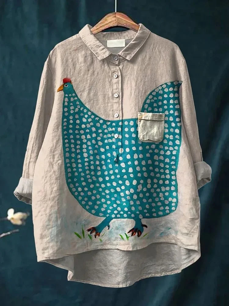 Sofia  | Stylish Printed Shirt