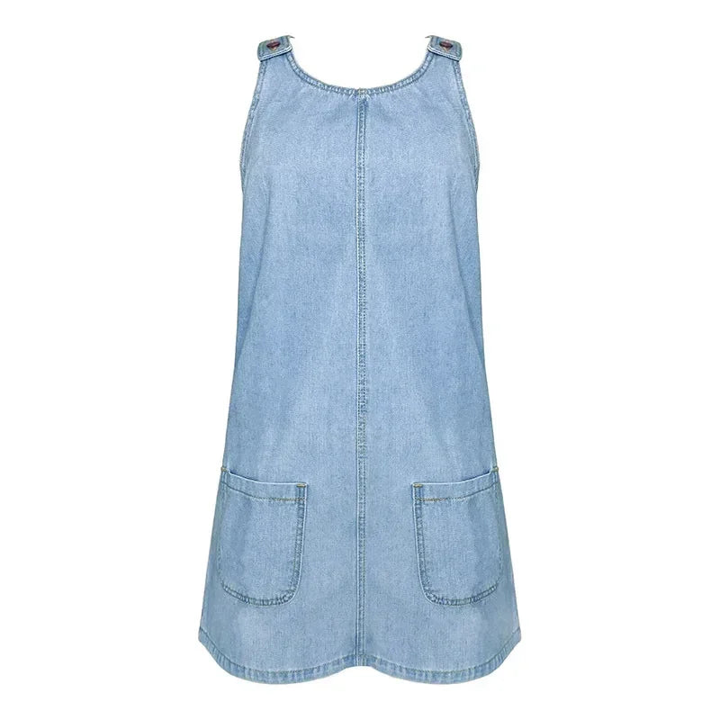 Sofia | Practical and Lightweight Denim Summer Dress