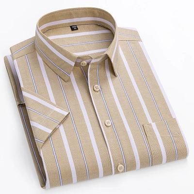 Givalli - Short-Sleeved Cotton Shirt