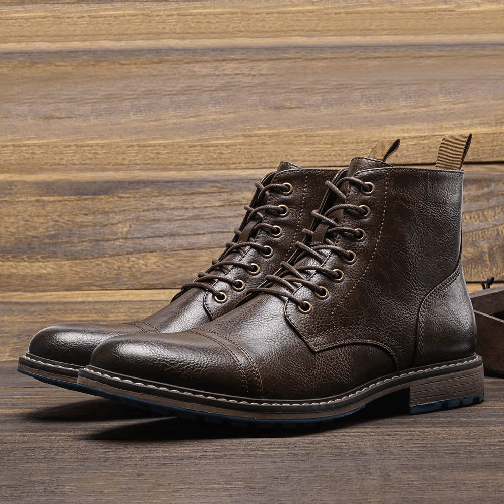 Conor | Bottines en cuir au style tendance