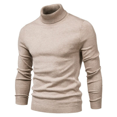 Warmer - Jersey De Cuello Alto De Merino Para Hombre Con Estilo