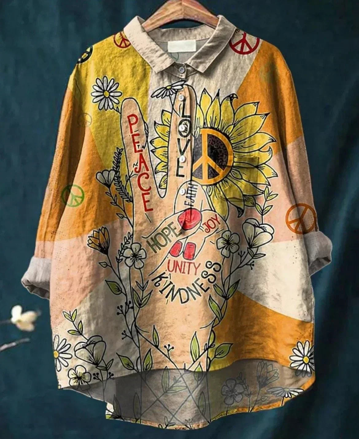 Sofia | Relaxed Printed Shirt