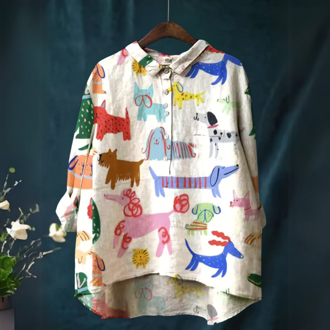 Sofia | Stylish Casual Shirt with Print
