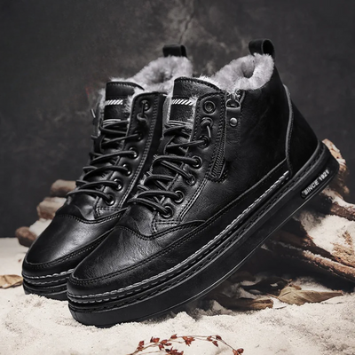 Bryson | Leather Winter Boots for Men