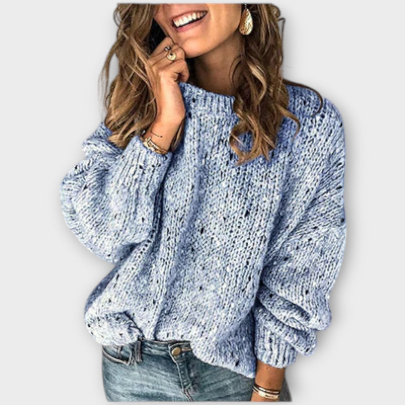 Eileen - Cozy retro knitted sweater