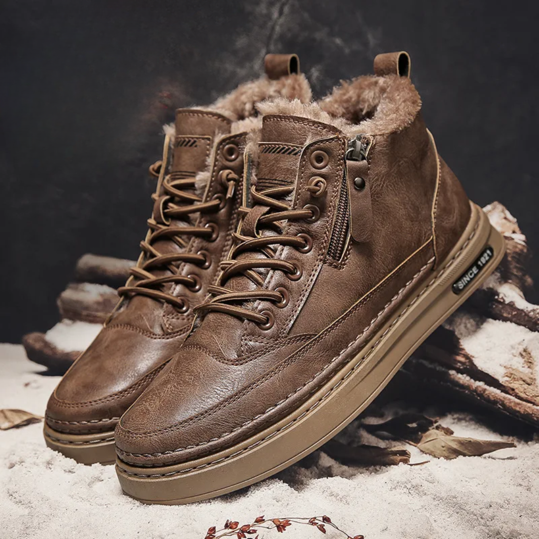 Bryson | Botas de invierno de cuero para hombre