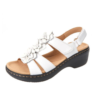 Burgundy Sandals - orthopedic