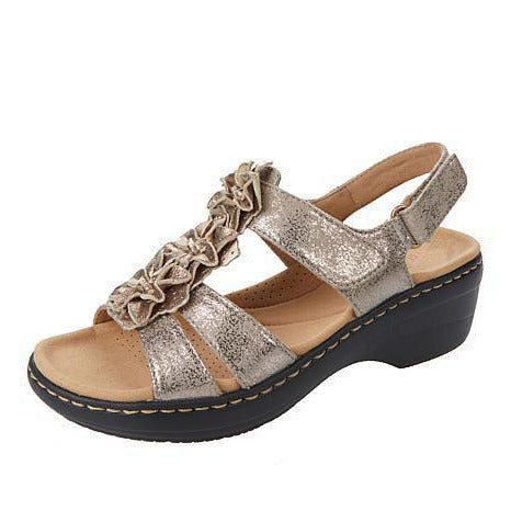 Burgundy Sandals - orthopedic