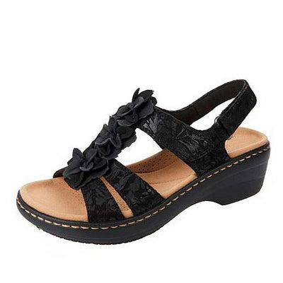 Burgundy Sandals - orthopedic