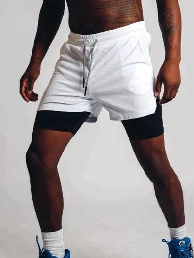 Jordan - Pantaloncini sportivi 2 in 1