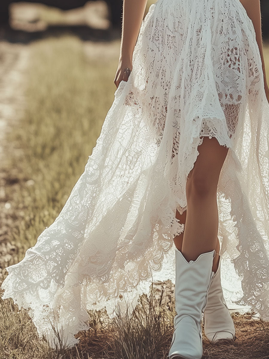 Savannah - Lace Maxi Dress