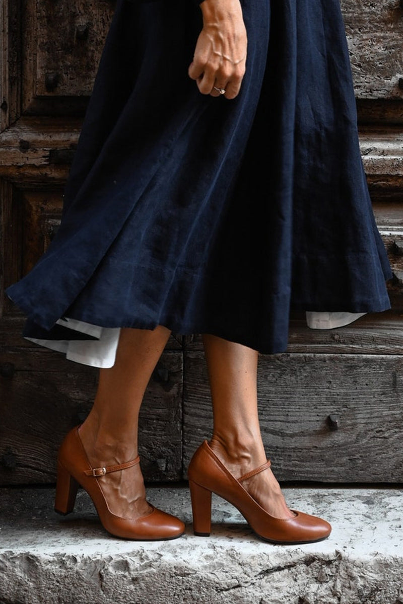 Bravina | Daily Strappy Sandals with Small Heel