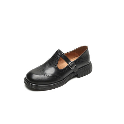 Éléonore / Elegant and Ultra Comfortable Leather Mary Janes