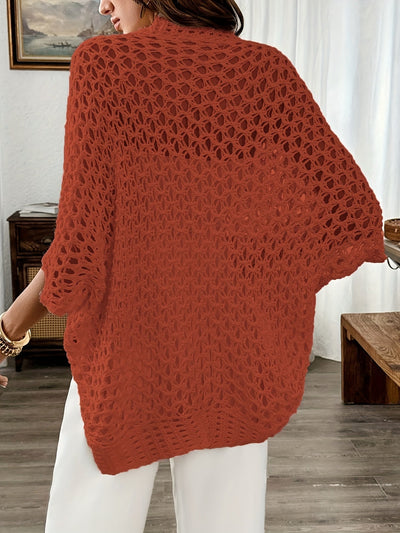 FLORIANA – OPEN KNITTED CARDIGAN