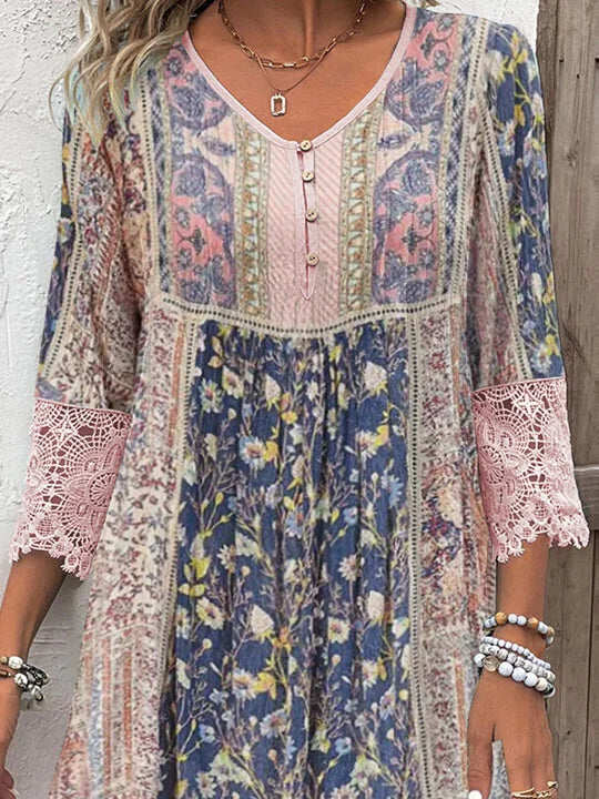 KIRSTEN | Patterned Dress