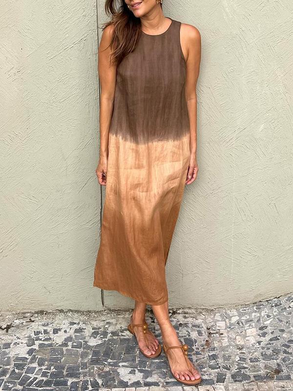 Aurelia | Elegant Dress with Natural Print