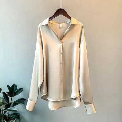 Camilla - Elegant Satin Shirt