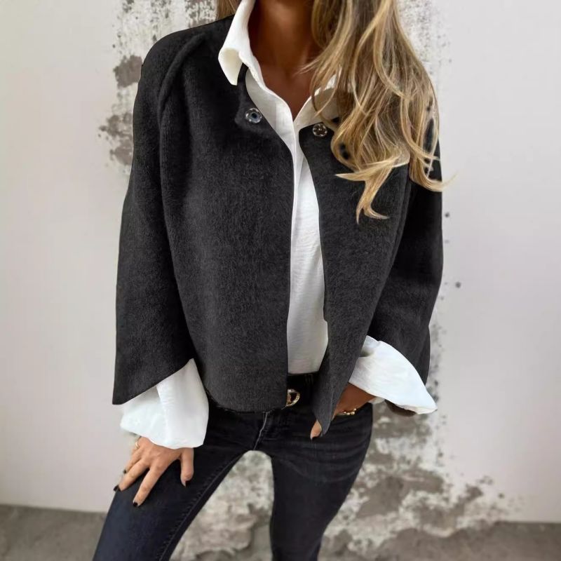 Elise - Short coat with chic flared sleeves