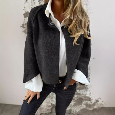 Elise - Short coat with chic flared sleeves