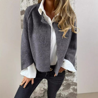 Elise - Short coat with chic flared sleeves