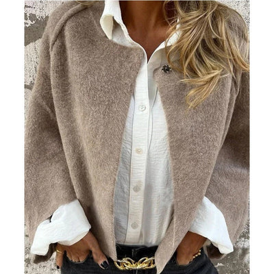 Elise - Short coat with chic flared sleeves