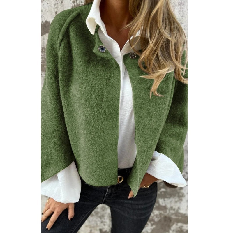 Elise - Short coat with chic flared sleeves