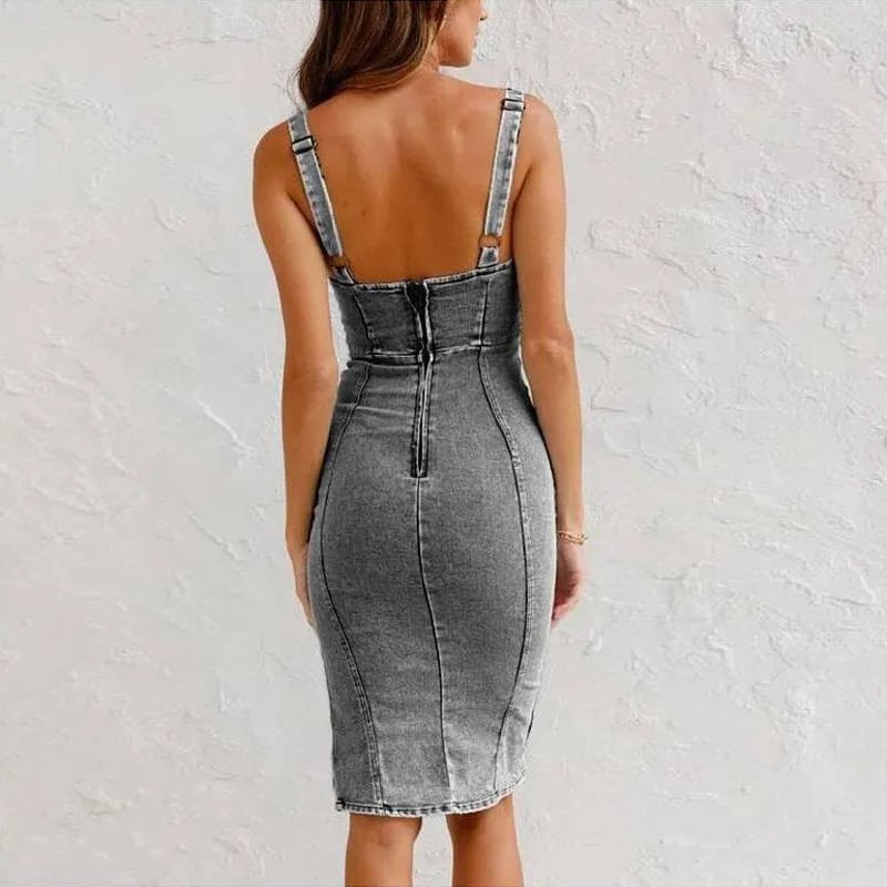 Mona | Denim Dress