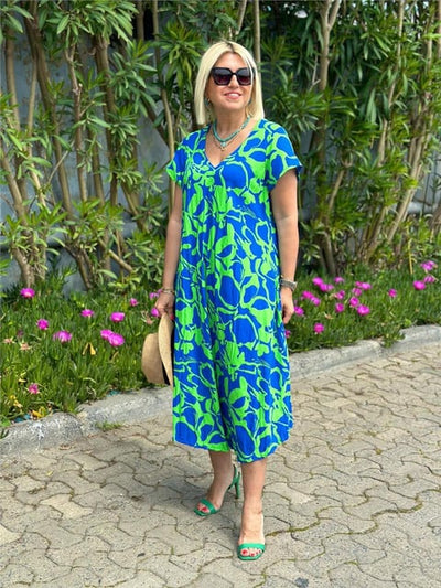 Mila - Elegant Floral Dress