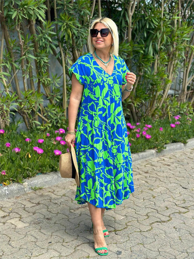 Mila - Elegant Floral Dress